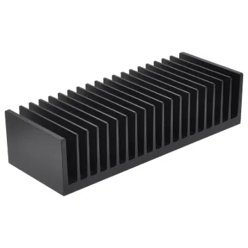 Diecast heatsink without flange (ie: flat back). Length: 200mm

Thermal resistance: 0.78 deg C/W