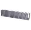 Screw flutes allow fixing to chassis. Machined mounting surface for devices.
