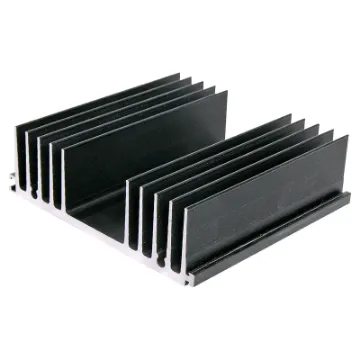 This heatsink has tongue and grooved ends enabling 'ganging' of heatsinks together.All 110W x 33H mm