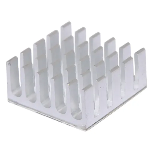 Adhesive backed. Ideal for providing additional cooling to BGA chips.  22 x 22 x 10mm.