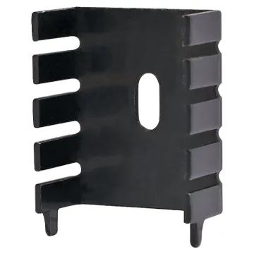 Use with TO-220 package transistors. Features base tabs for PCB location. Thermal resistance:	19C/W.Dimensions:	25W x 30H x 13D