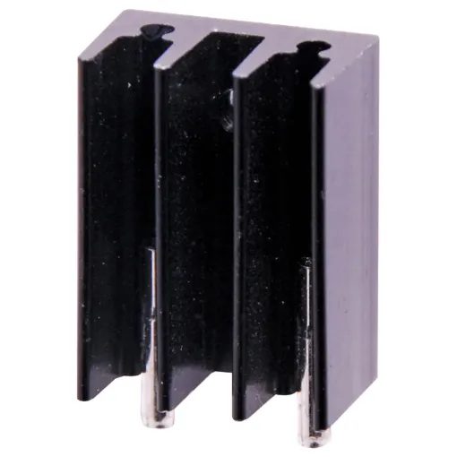 Length: 10mm
Height: 22mm
Width: 16.5mm
Thermal Res.: 30C/W 
PCB hole: 2.2mm