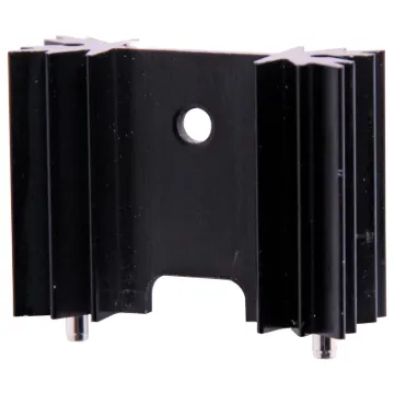 Suitable for flat pack semis up to TO-3P size. Vertical mount. Includes  2 PCB pins