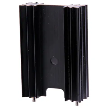 Suitable for flat pack semis up to TO-3P size. Vertical mount. Includes  2 PCB pins.