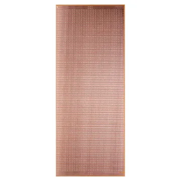 Pre-drilled copper strip board. 0.9mm holes 2.54mm spacing (0.1&quot). 3 sizes available.