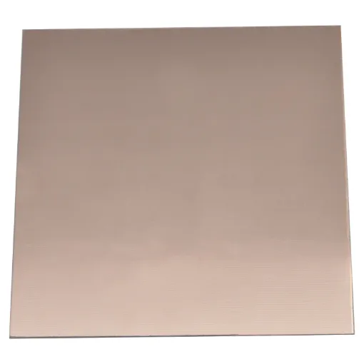 Single-sided, copper clad. 150 x 150mm +/- 5mm. Ideal for prototyping and one off PCB's.