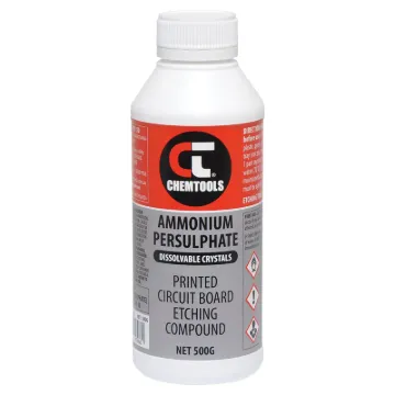A clean, safe to use etchant, white powder, mix with water 1:5 ratio.