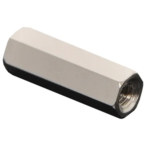 Chrome Plated Brass. Tapped to suit metric M3 machine Screws
Length: 15mm
Pack Qty: 8