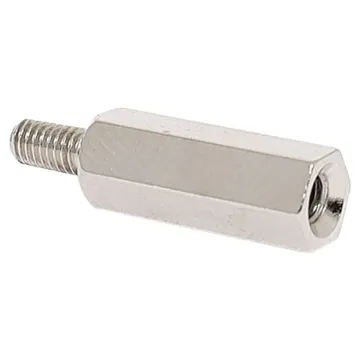 Chrome Plated Brass. Tapped to suit metric M3 machine Screws