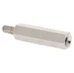 Chrome Plated Brass. Tapped to suit metric M3 machine Screws
Pack of 1000pcs. M3 x 20mm.