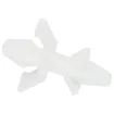 4mm PCB hole required and 4.8mm chassis hole required. Nylon 66, 94V-2. 
Colour : Natural
Standoff Height: 6.4mm
Pack Qty: 100