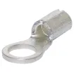 Uninsulated ring type crimp terminals. Cable entry 0.5-1.5mm2. (22-16AWG).