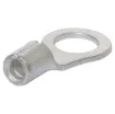 Uninsulated ring type crimp terminals. Cable entry 1.5-2.5mm2. (16-14AWG). Pack Size: 10pcs.