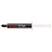 High quality heat transfer thermal paste compound. Used to thermally connect a device to a heatsink to aid heat transfer.

2g Syringe