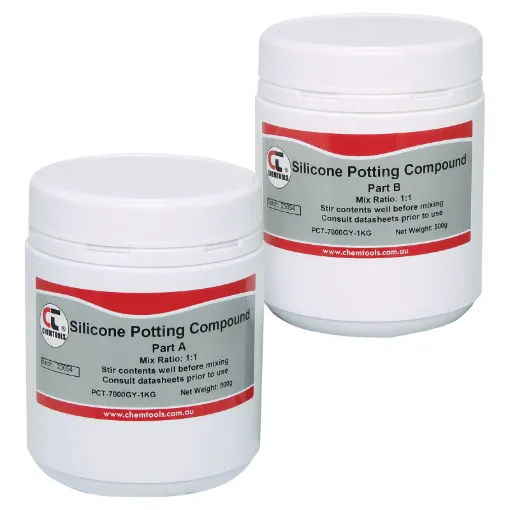 Chemtools high quality two component Silicone Potting Compound is specially formulated for potting applications in the Electrical and Electronics industry.