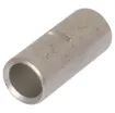 This 1/0AWG buttsplice crimp connector can easily join together DC power cables. Constructed from tubular copper, each join requires crimping on each side of the connection. An internal stopper ensures the copper conductors a placed correctly in the crimp prior to the crimping process. When stripping your 1/0AWG cable, remove 16.5mm of sheath from