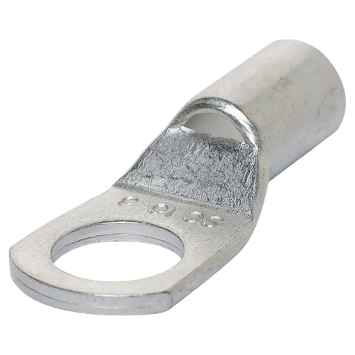 Heavy duty crimp terminal for connecting battery banks. 6mm stud size. Suits 16mm2 cable.
Sold individually.