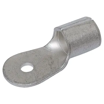 Heavy duty crimp terminal for connecting battery banks.