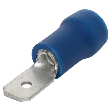Spade type with single crimp. Pack of 1000.

Note: these are a single crimp variety rather than the more secure double crimp we usually stock - see H 1834 for double crimp version.