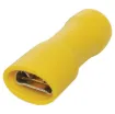 Spade type with double crimp
Cable Entry Size:  4-6mm 
Stud: 6.3mm