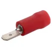 Spade type with double crimp. Pack of 100.