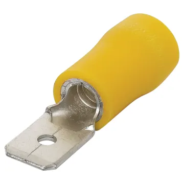 Spade type with double crimp