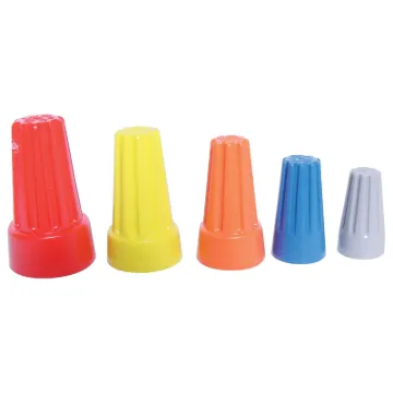Pack of 25 screw on wire joiners.