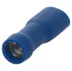 Spade type with double crimp. Pack of 100.