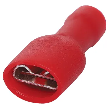 Spade type with double crimp