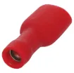 Spade type with double crimp. Pack of 100.
