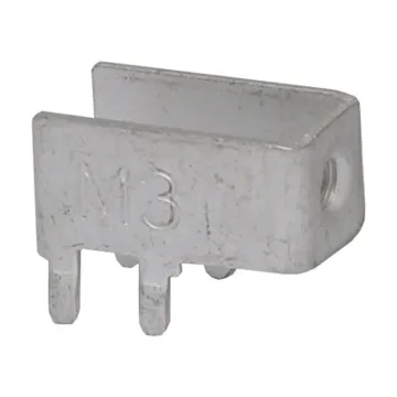 Provides support for PCB''s when mounting to chassis or panels. Through hole tabs solder through PCB. Threaded M3 screw hole. 
1.5mm PCB hole.