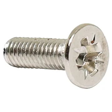 All nickel plated except shakeproof washers which are zinc plated.
Screw C/Sunk Pozi Dve M3 x 10
Pack Qty: 25