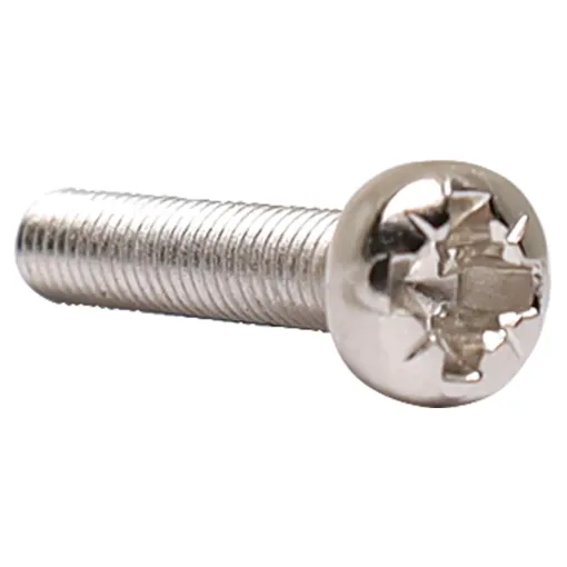 All nickel plated except shakeproof washers which are zinc plated.
Screw Pozi Dve Head M3 x 16
Pack Qty: 200