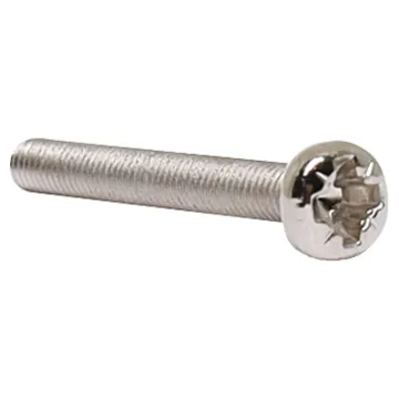 All nickel plated except shakeproof washers which are zinc plated.
Screw Pozi Dve Head M3 x 25
Pack Qty: 200
