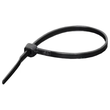 Quick and easy way to tidy up all your loose cables. Super strong and simple to use. Cable ties resistant to cracking or deterioration under exposure to UV light. ie sunlight. Black only. Pack of 100.