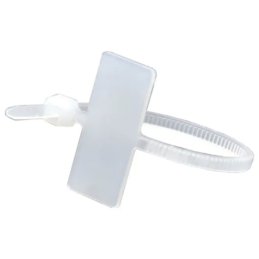 Nylon 66, 94V-2.White only.
100mm x 2.5mm, 8kgs Tensile strength.