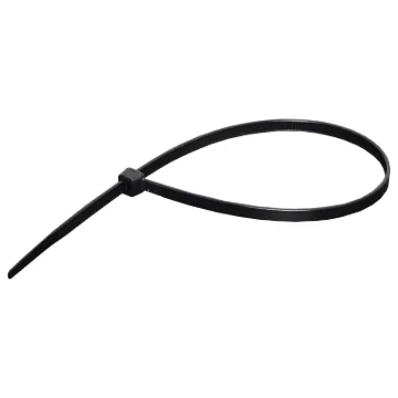 Quick and easy way to tidy up all your loose cables. Super strong and simple to use. Cable ties resistant to cracking or deterioration under exposure to UV light. ie sunlight. Black only. Pack of 100.