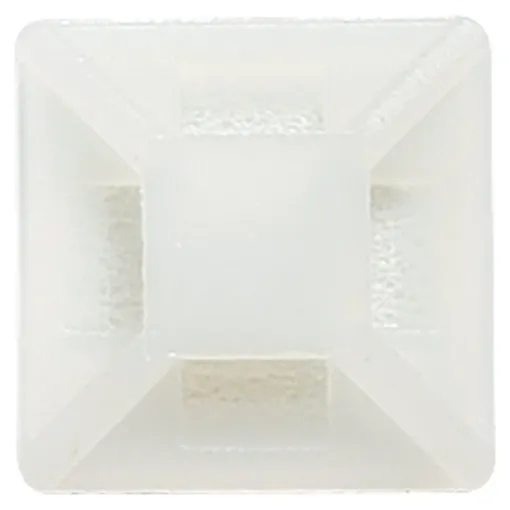 Constructed of nylon 66, 94V-2 and backed with high quality super strength adhesive tape.
13mm x 13mm