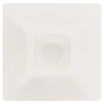 Constructed of nylon 66, 94V-2 and backed with high quality self-adhesive tape. Super strength. Screw mounting holes provided for heavy duty support.
29mm x 29mm