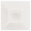 Constructed of nylon 66, 94V-2 and backed with high quality self-adhesive tape. Super strength. 29mm x 29mm
