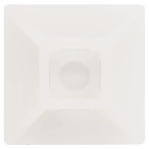 Constructed of nylon 66, 94V-2 and backed with high quality self-adhesive tape. Super strength. 29mm x 29mm
