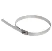 Commonly used steel ties for securing conduits, pipes, signs etc. Ball locking mechanism type - non-removable. 4.6mm tensile strength 61kg.