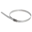 Commonly used steel ties for securing conduits, pipes, signs etc. Ball locking mechanism type - non-removable. 7.9mm tensile strength 81kg.