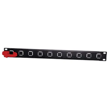 This 19&quot cable support panel is great for organising and supporting all your interconnect cables to the patch panels. Cables can be anchored to the panel by using cable ties.. Black powdercoated finish.
Includes 10 hook and loop cable ties.