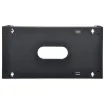 This wall mount bracket is ideal for storage solutions including allowing rackmount equipment (Network devices, power strips, patch panels) to be mounted vertically (flush with wall) to save space.