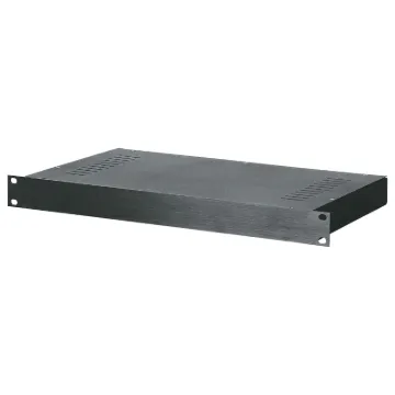 Each finish is available in 1U (44mm), 2U (88mm) or 3U (132mm) high. 
Overall depth 255mm.  
Mounting hole centres conform exactly to international racking specifications both vertically and horizontally.