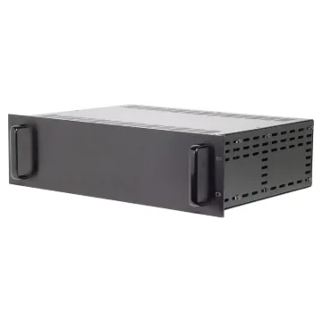 This customisable rack case allows vertical or horizontal mounting of sub-chassis within the case. PCB's and modules can be easily mounted along the full length and height of the case to the 4 racking strips or to the internal sub chassis panel provided.