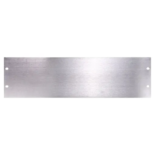 Ideal for professional looking custom switch panels, control panels or to fill in blank spaces of rack frames.All models feature integral ribs on the rear for extra strength and rigidity of the panel.