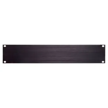 Ideal for professional looking custom switch panels, control panels or to fill in blank spaces of rack frames.All models feature integral ribs on the rear for extra strength and rigidity of the panel.
