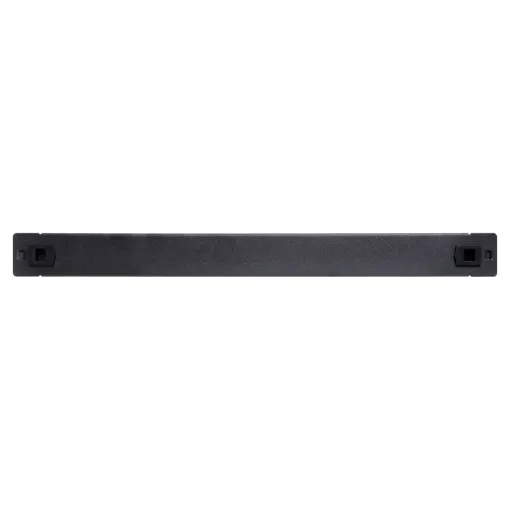 A real time saver for the installer, these snap in rack panels provide instant in-fill between equipment in 19" rack systems. They require no cage nuts, bolts or tools and are easily removed and relocated if required by pushing the two pressure clips inwards. Coated in a hard wearing stippled black powdercoat.